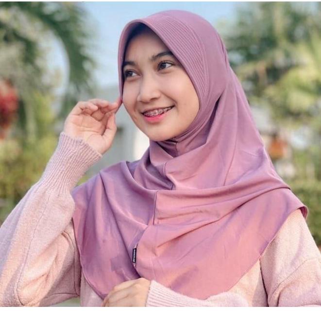 Terlaku.../ Jilbab Bergo Hamidah Menutup Dada /Jilbab Sport Menutup Dada - Kerudung Wanita /- Kerudu