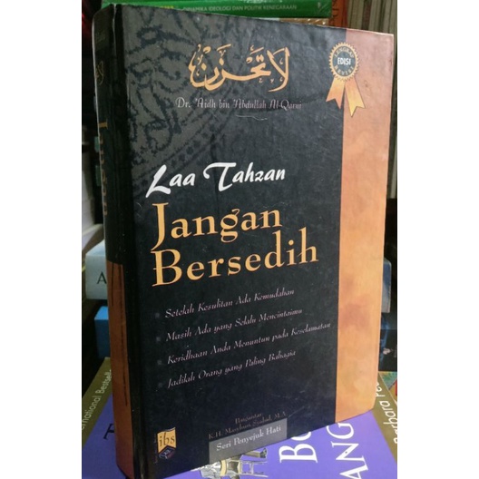 Jual Buku Motivasi Islami Jangan Bersedih Dr Aidh Bin Abdullah Al Qarni Shopee Indonesia