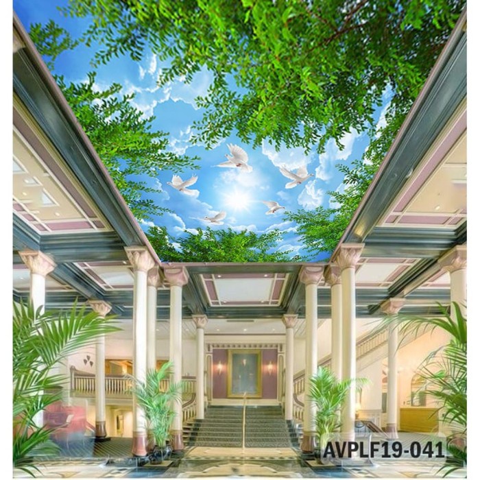 Wallpaper Promo! Wallpaper Awan 3D, Wallpaper Langit, Wallpaper Untuk Plafon