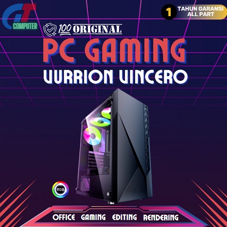 PC Rakitan Gaming i7 12700F (RTX 2060 6GB) Cocok Editing Render