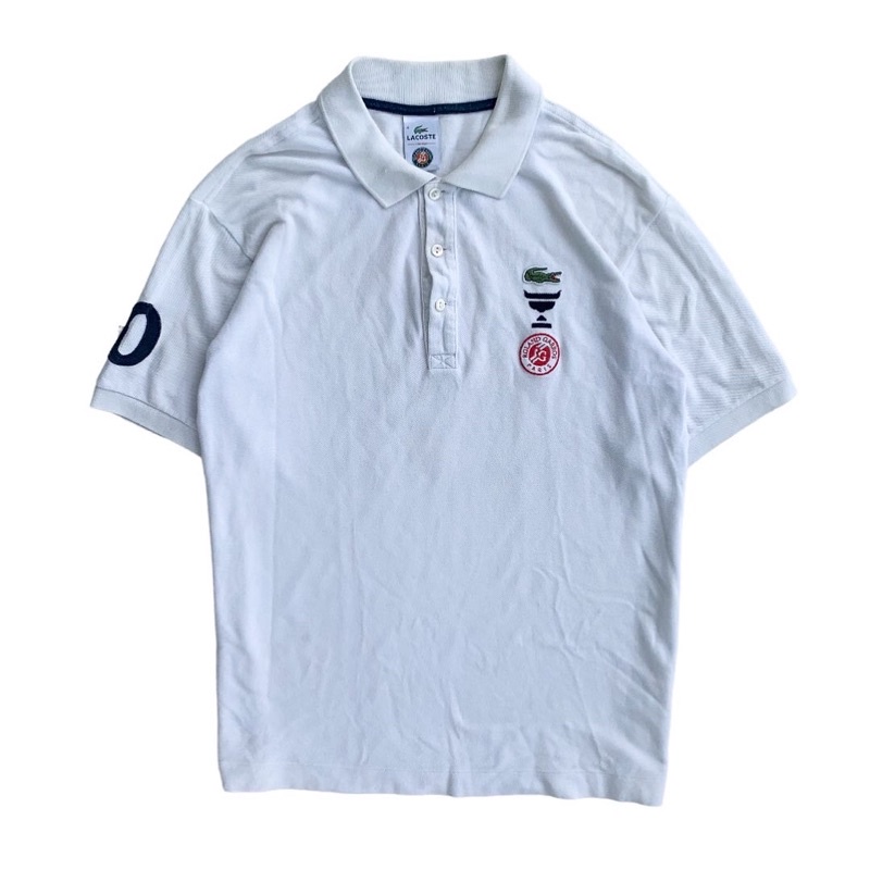 Polo shirt lacoste X Roland Garros Second