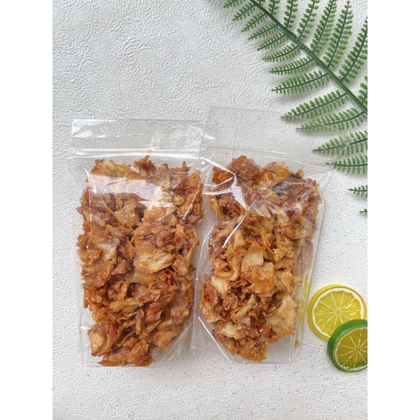 

keripik singkong gulamerah pedas manis