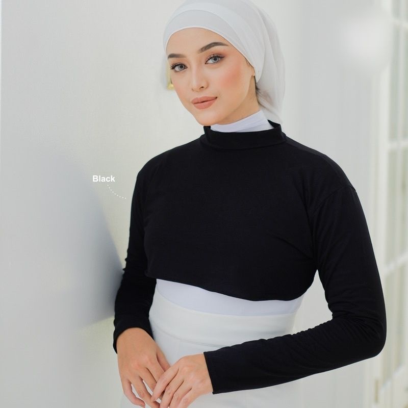 Manset India crop top/manset uniqlo kaos premium