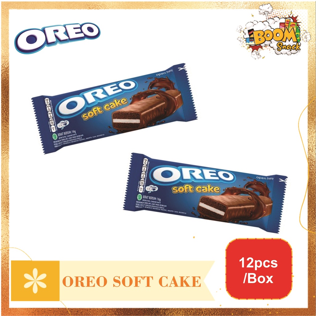 BOX - Oreo Soft Cake isi 12pcs