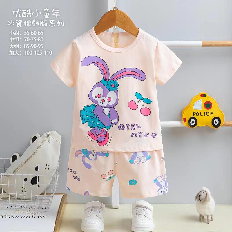 Setelan Baju Anak Import lengan pendek HP RABBIT