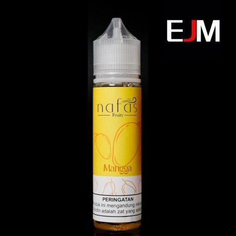 NEW EJM LIQUID NAFAS 3MG FRUITY 60ML 100% ORIGINAL