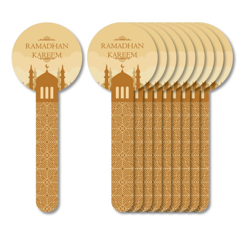 STICKER SEAL JAR / TOPLES ISI 10 PCS - LEBARAN