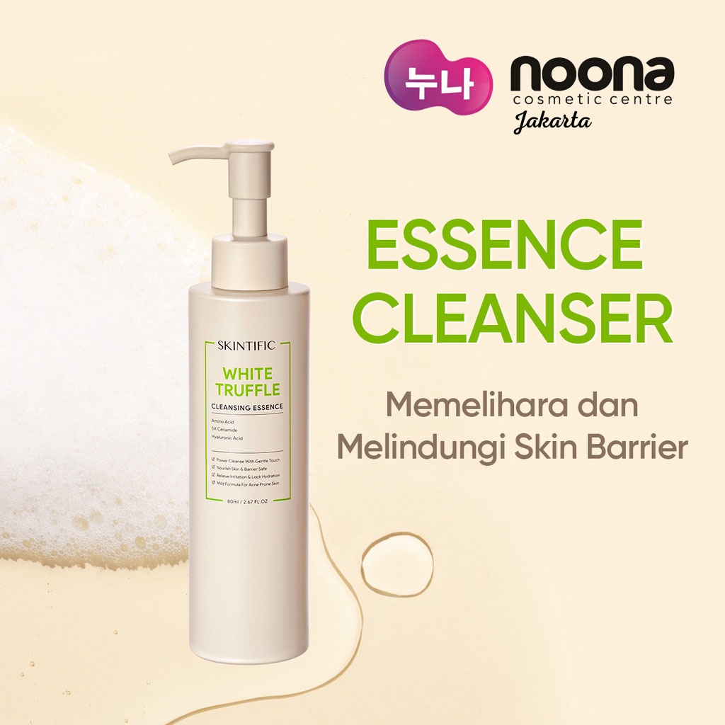 SKINTIFIC WHITE TRUFFLE CLEANSING ESSENCE 80ML -NJ