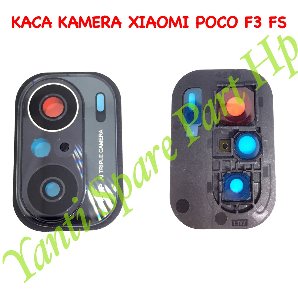 Kaca Kamera Xiaomi Poco F3 Original Terlaris New