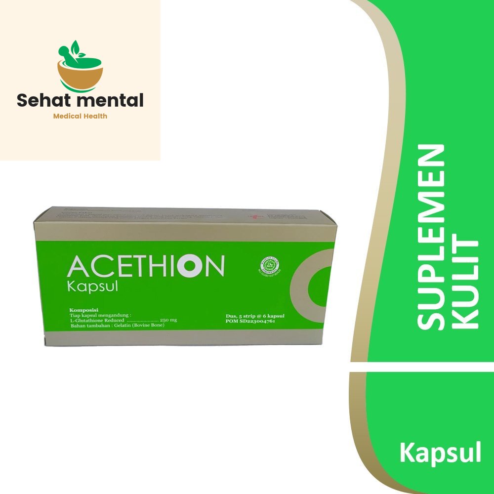 [Memelihara Kesehatan Kulit] Acethion @ 30 Kapsul