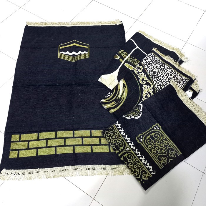 Sajadah sajadah turki traveling bahan chenil premium uk 70x110 cm#sajadahmurah - grosir/Randomly(S4P