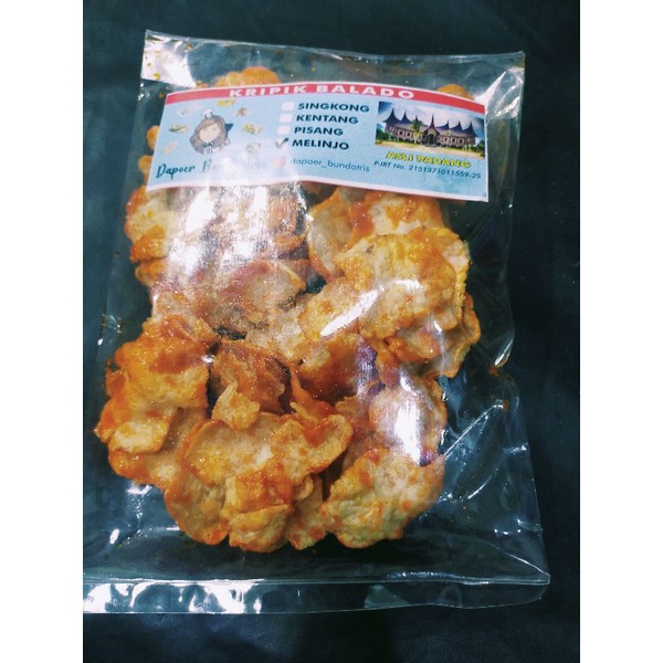 

Kripik Balado melinjo