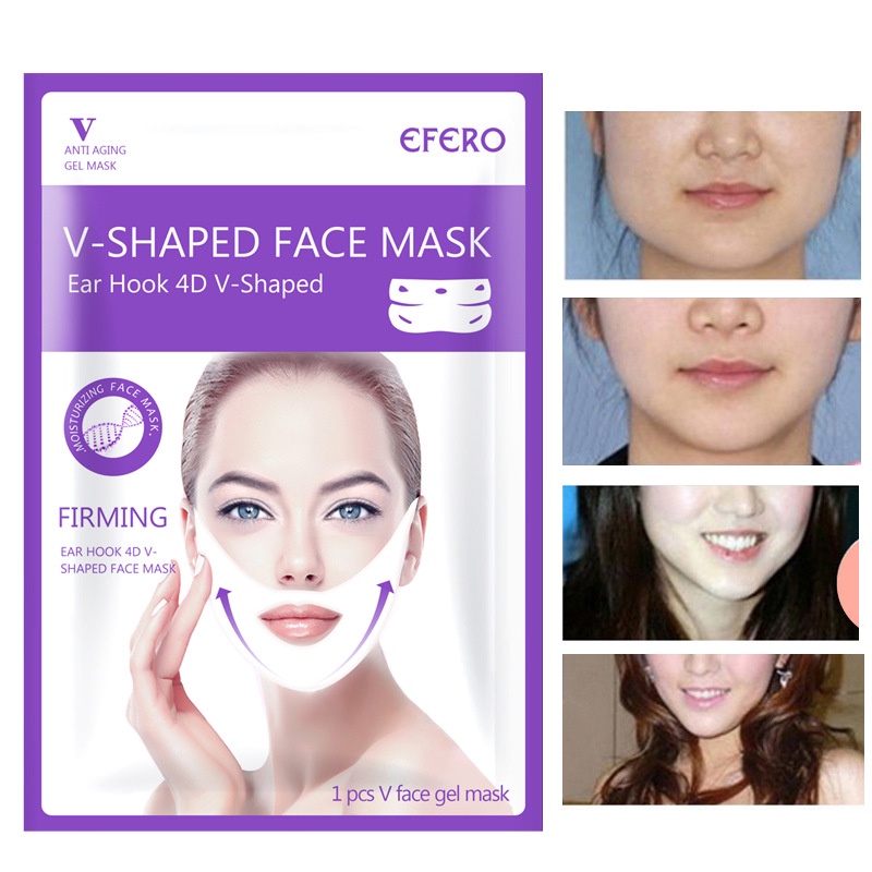 EFERO V-SHAPED FACE MASK ANTI AGING / MASKER