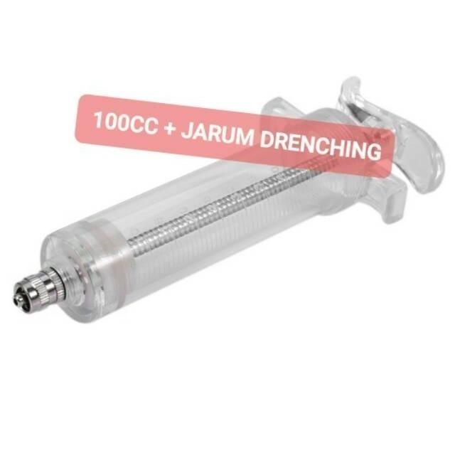 Alat Cekok Kambing Babi Anjing Suntikan Pemberi Minum Kambing 100Cc