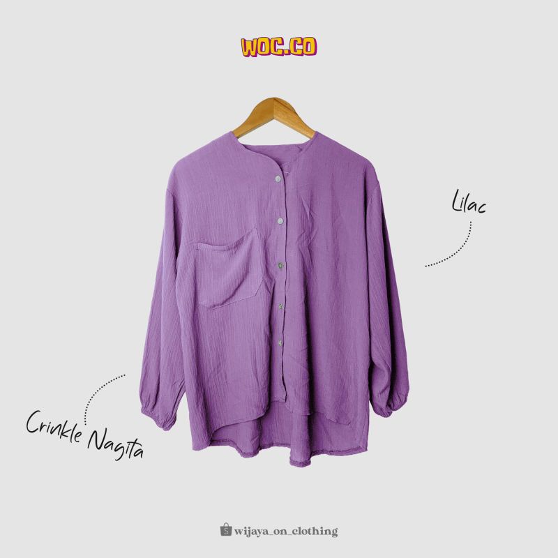 blouse Crinkle | blouse nagita