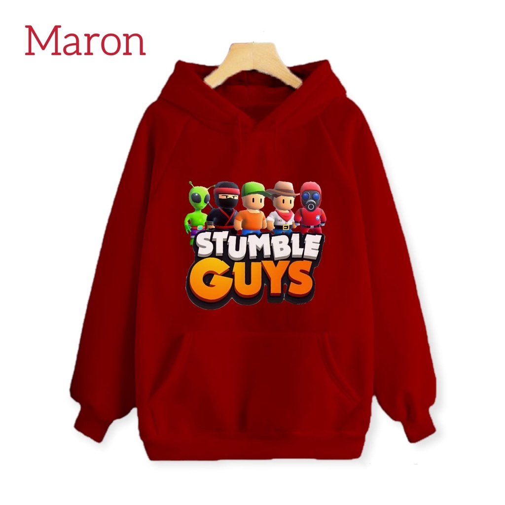 Hzl_outfit SWEATER HOODIE STUMBLE GUYS/HOODIE ANAK ANAK (S.M.L.XL)