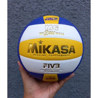 PROMO MURAH [ BISA BAYAR COD ] BOLA VOLI / VOLLEY MIKASA MG MV2200 GOLD HOLOGRAM SEMI ORIGINAL