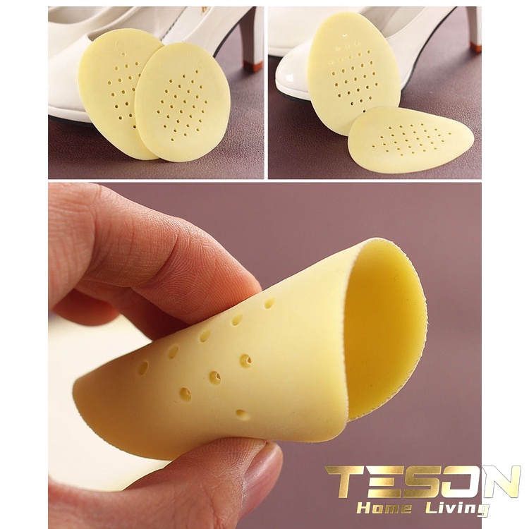 Bantalan Kaki Depan Kuning Alas Sepatu Silikon / High Heels Insole Pad