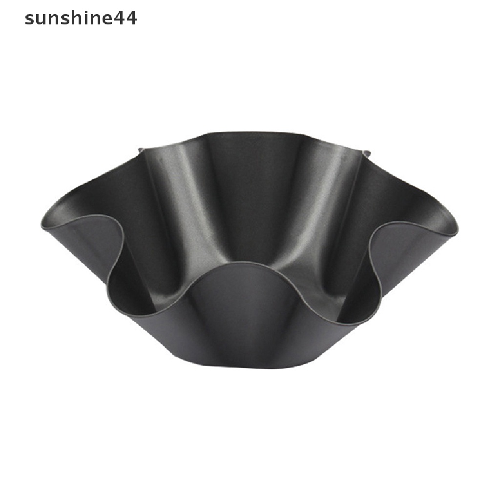 Sunshine 8inch Non Tortilla Pan Perfect Baking Bowl Cetakan Kerang Taco Meksik.