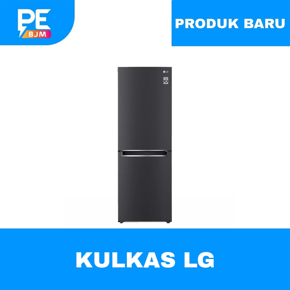 LG Kulkas 2 Pintu 305L Inverter Bottom Freezer GC-B369NQRM - GARANSI RESMI KIRIM INVOICE