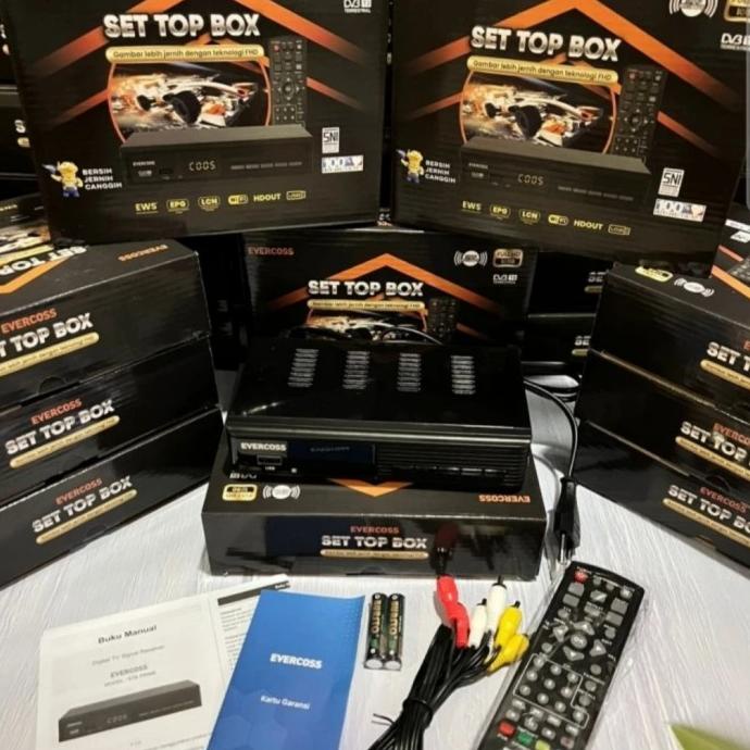 set top box prime Evercoss DVB T2