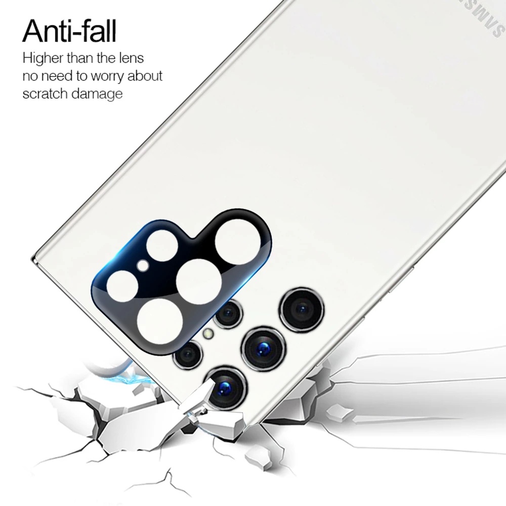 [Harga Grosir] Full Cover Transparan Back Camera Film Pelindung Kamera Belakang Tempered Glass Film Untuk Galaxy S23, S23 Plus S23 Ultra Rear Lens Cover