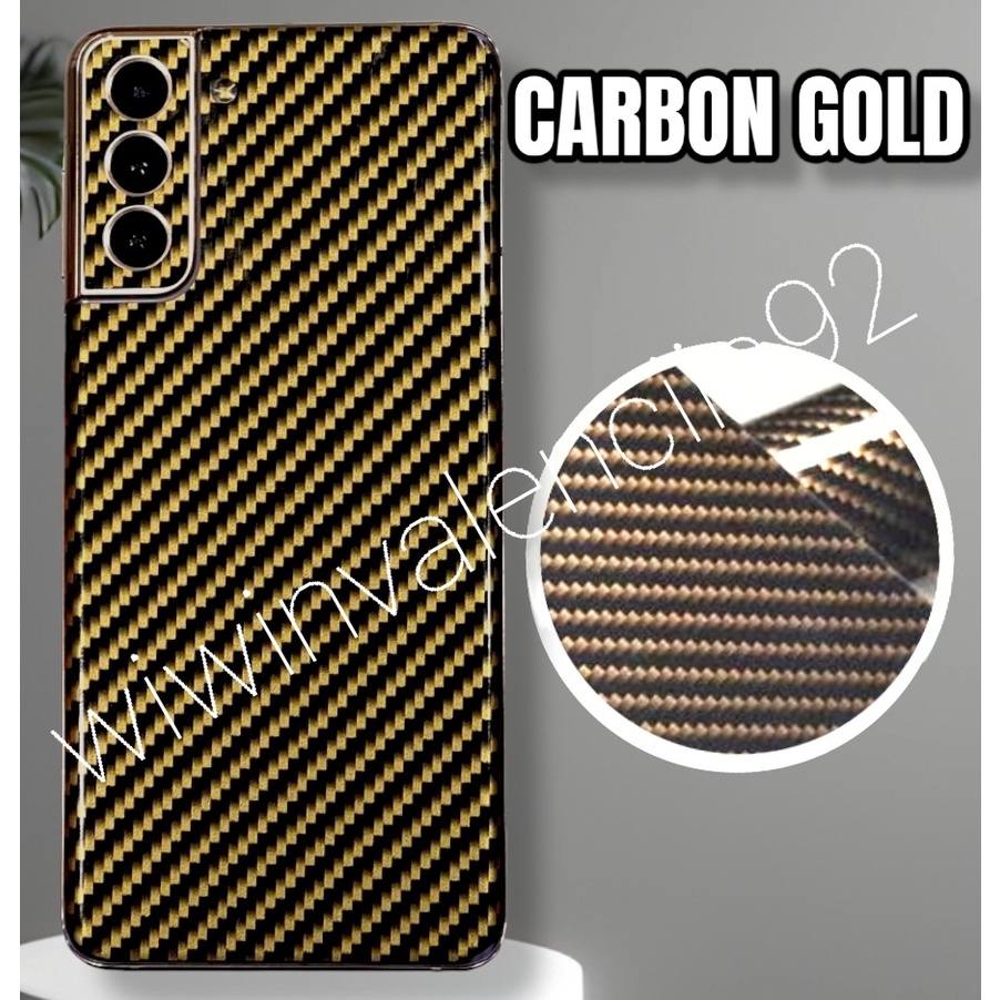 Metalic ! SKOTLET Carbon Back INFINIX Hot 30 30i 20-5G 20s 12 12i 12Pro 12Play 11 11S-NFC 11Play 10 10s 10Play 9 Play 8 7 Skin Garskin Skotlite Scotlite Scotlet Anti Jamur Gores Pelindung Belakang Warna Hitam Silver Emas Antigores Colour Full 4G S i PRO