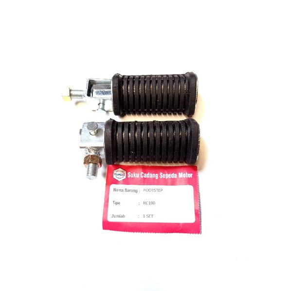 footstep postep pijakan kaki belakang suzuki rc100 bravo rc80 rc110 crystal