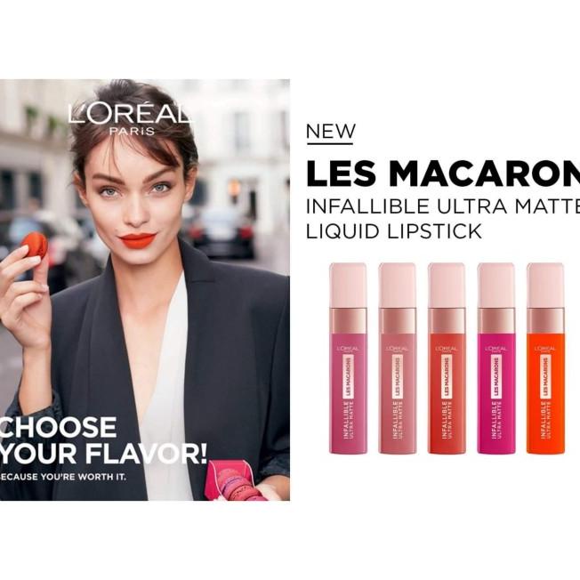Loreal Infallible Les Macarons Matte Lip Cream/Lipstick-Original