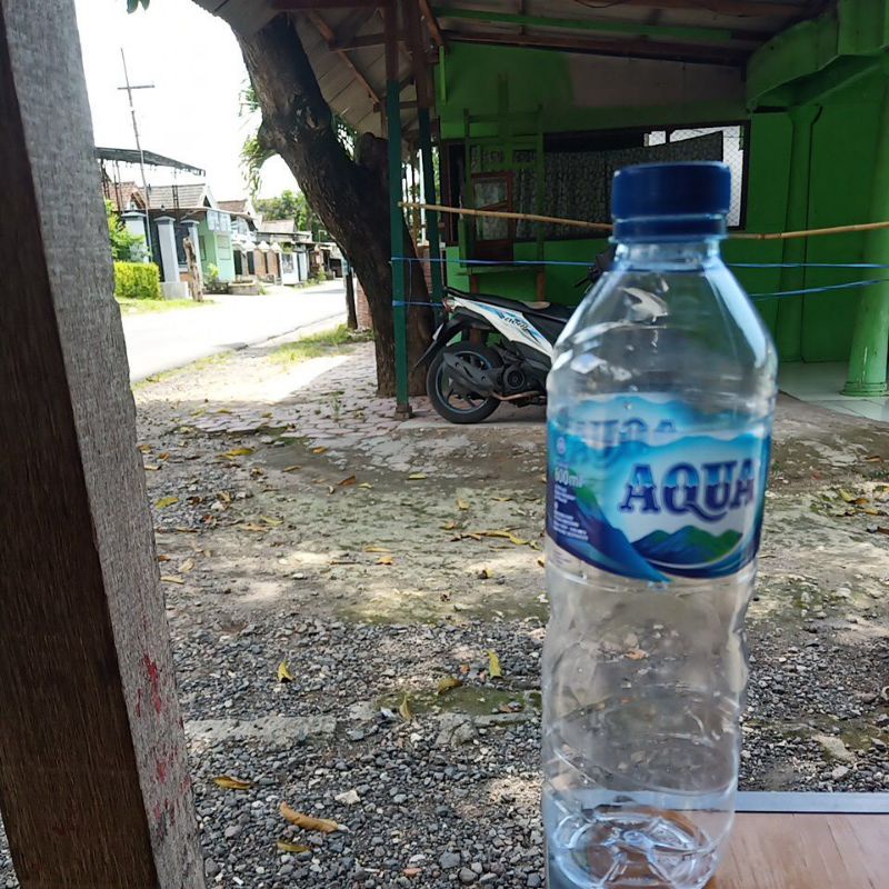 Botol Plastik Bekas Aqua Botol 600ml 1pcs
