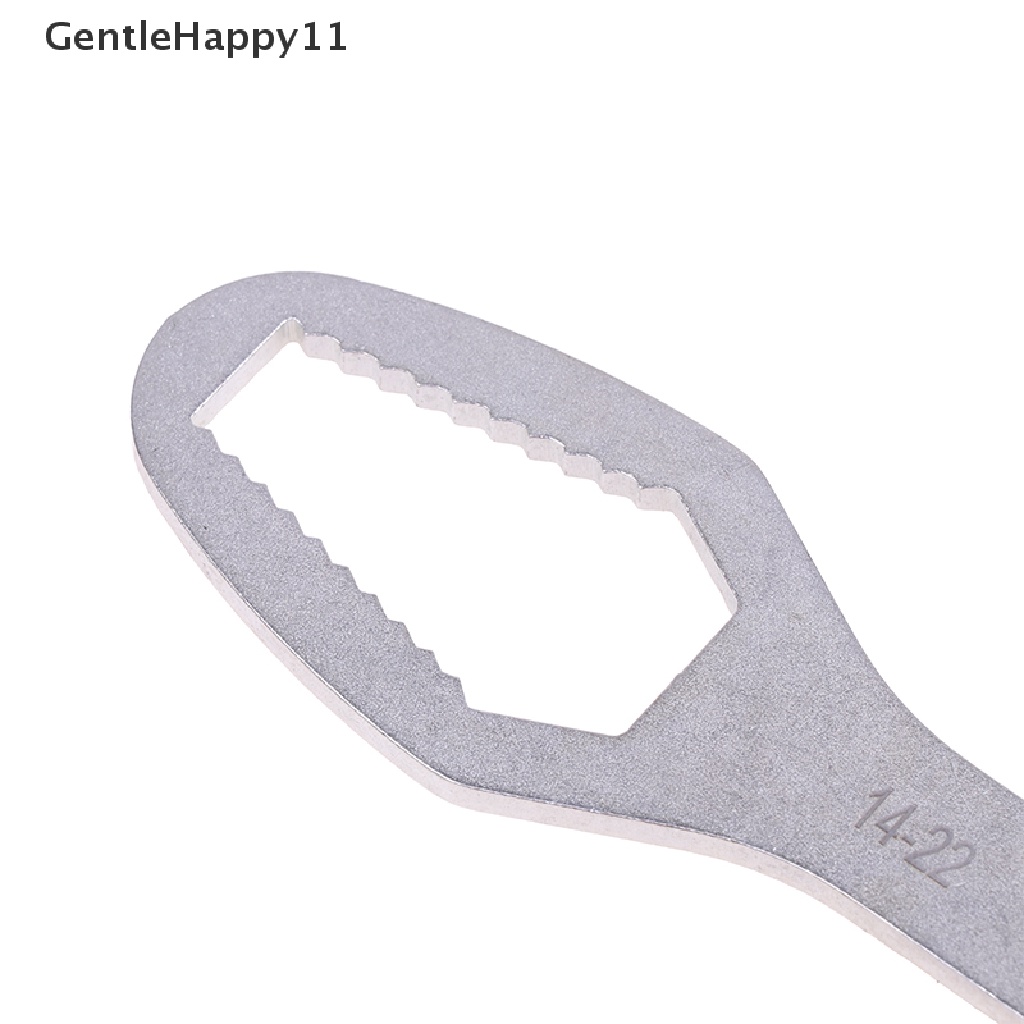 Gentlehappy Universal Torx Wrench Self-Tening Adjustable Glasses Wrench Board Double-head Torx Spanner Hand Tools Untuk id Pabrik