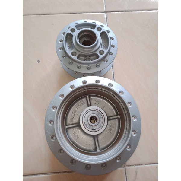 Tromol Depan Belakang Honda Supra X 125 old ori