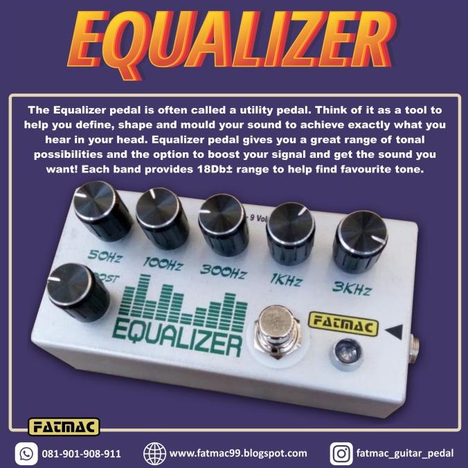 Efek Gitar Fatmac Frequency Analyzer (Equalizer)