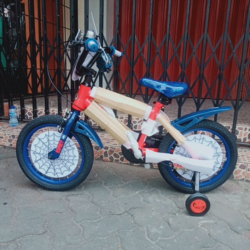 sepeda anak 16 inch spiderman marvel