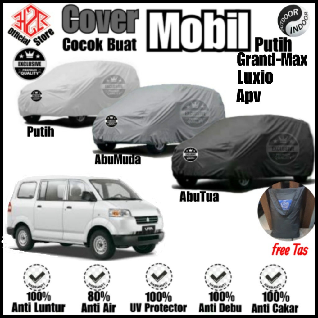 Cover Mobil Daihatsu GrandMax, Cover Mobil Daihatsu Luxio, Body Cover Mobil Daihatsu GrandMax, Cover GrandMax, Sarung GrandMax, Terlaris, Original