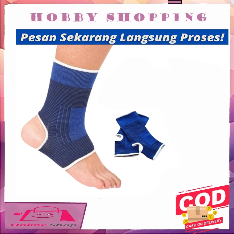 Dekker Pelindung Engkel Kaki Liton Ankle Support Biru