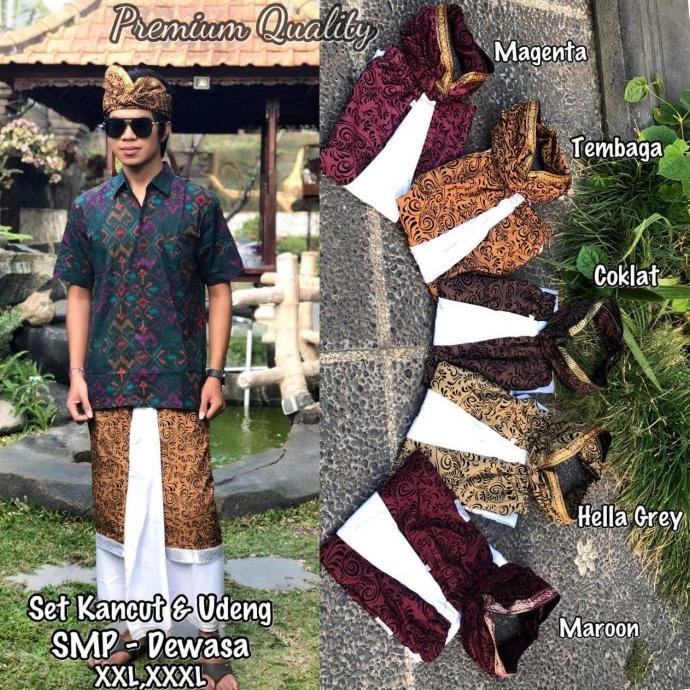 [Dijual] Kamen Saput Pakaian Adat Bali Pria Sudah Jadi [Terlaris]