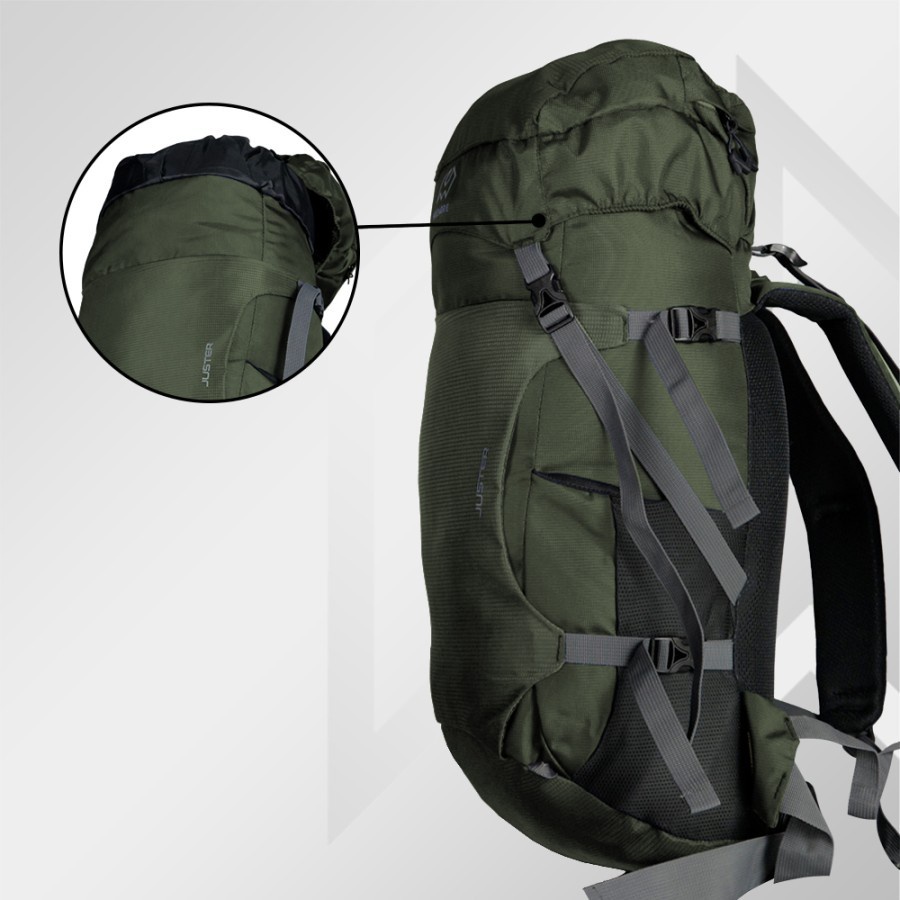 Hikemore Juster Tas Ransel Gunung Outdoor Semi Carrier 30 Liter Original