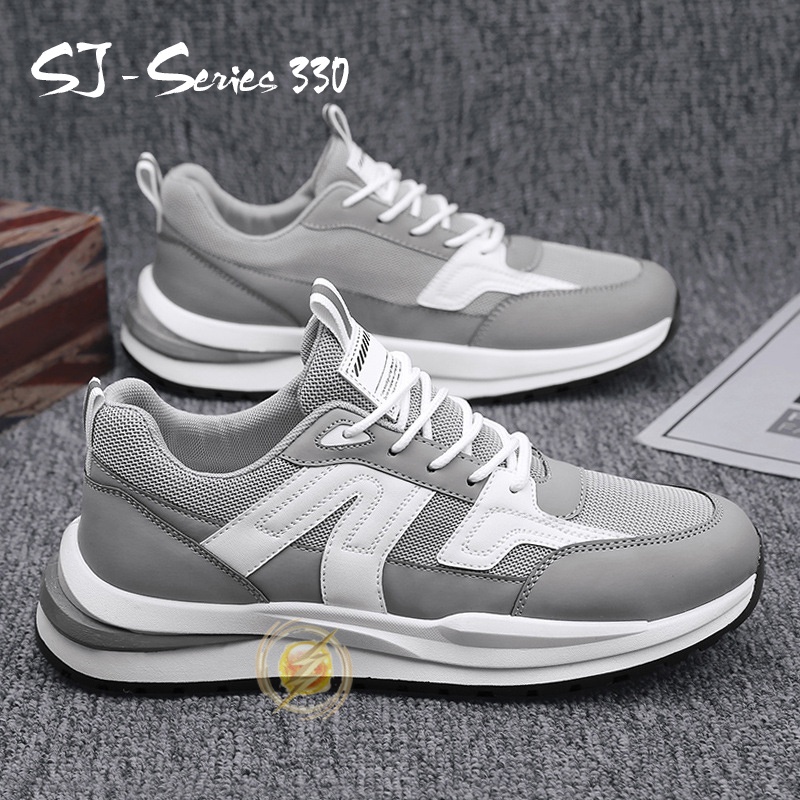 [JWALK] Sepatu Sneakers Casual Pria Model Keren dan Trendy Untuk Kuliah Kualitas Import Premium -330A