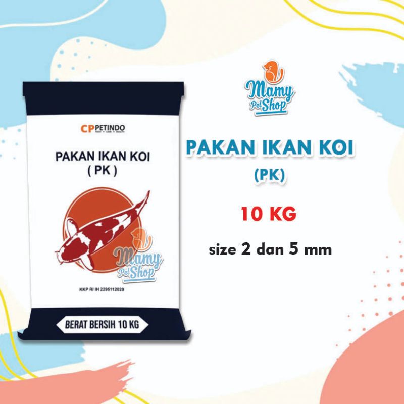 CP PAKAN IKAN KOI PK SIZE 2 DAN 5