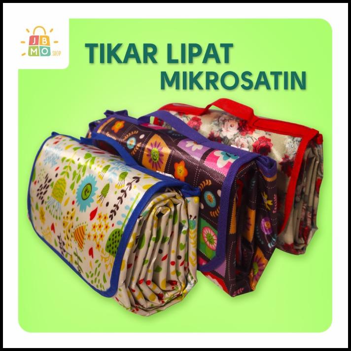 Tikar Piknik Lipat Microsatin/Karpet Lipat Piknik Microsatin