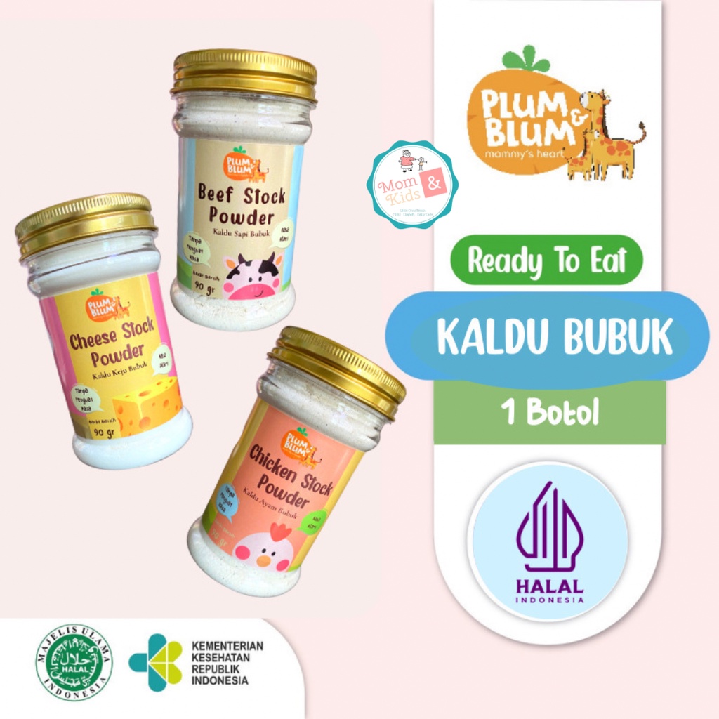 Plum &amp; Blum Kaldu Bubuk MPASI Bayi No MSG 100gr | PlumandBlum