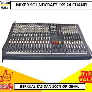 MIXER SOUNDCRAFT LX9 (24 CHANEL)
