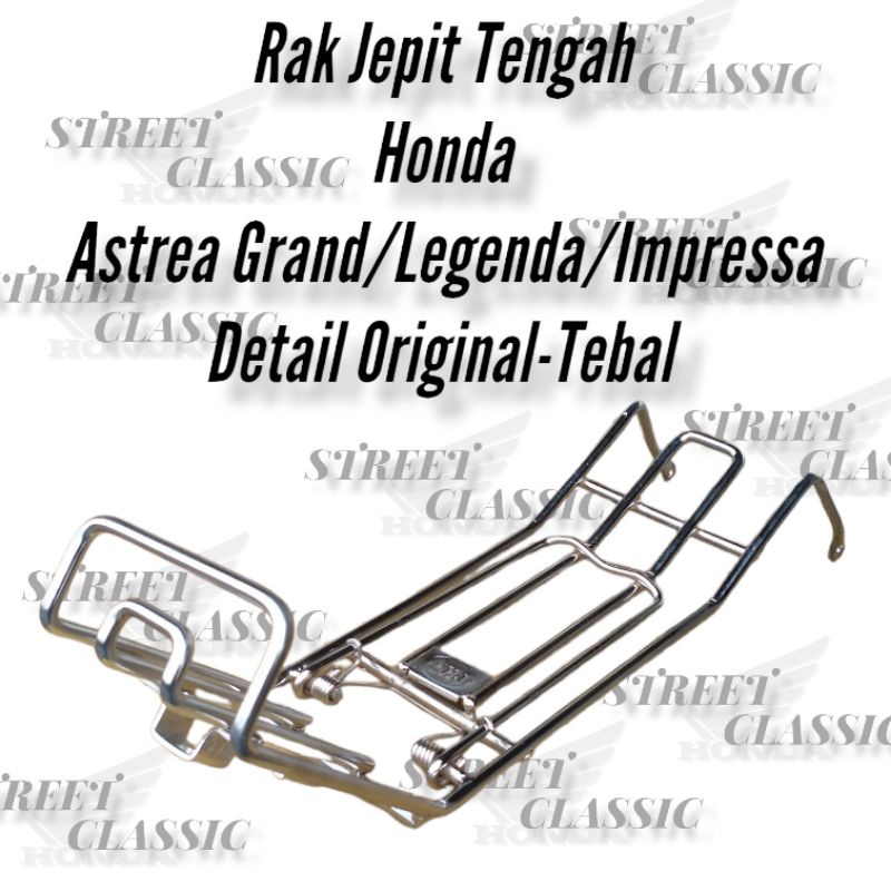Rak Tengah Honda Astrea Grand Legenda Rak Jepit Tengah Rak Barang Astrea