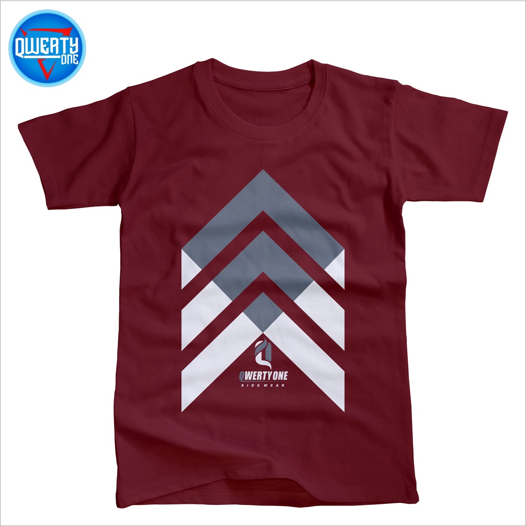 Kaos Anak Distro Maroon 1-10 tahun