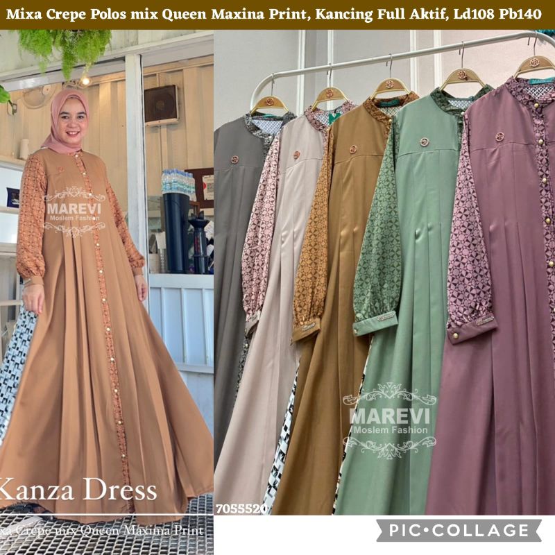 kanza dress ori marevi