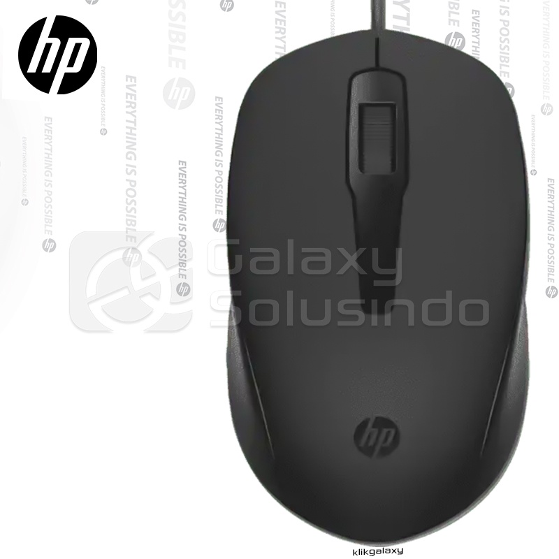 HP 150 Ambidextrous Wired Mouse