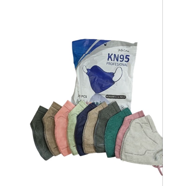 KN95 PRO MIX 10PC good  quality YNB