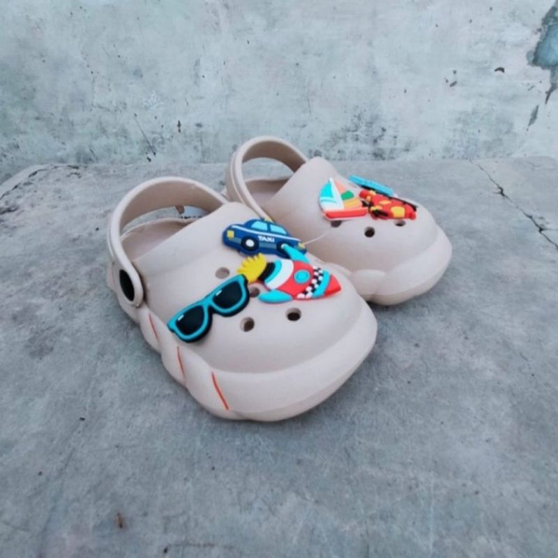 Sandal Baim Anak Laki Laki Sandal Bayi Tali Belakang Sandal Kodok Baby Sandal Viral