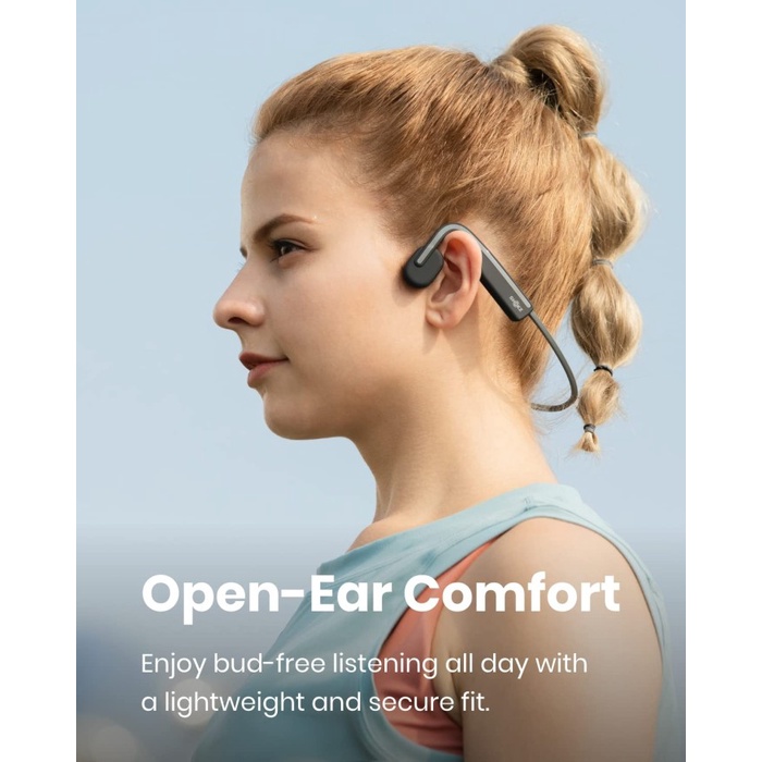 Shokz Openmove Bone Conduction Open-Ear Sport Headphones - Garansi